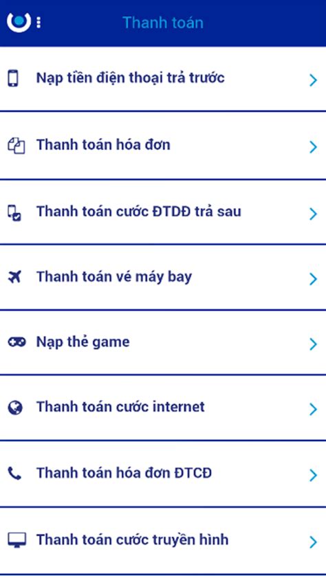 Các ứng dụng dành cho Android trên Google Play.